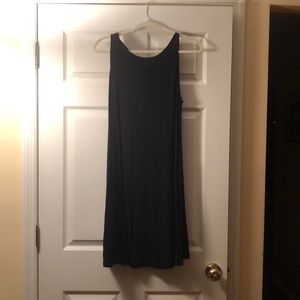 Black swing dress